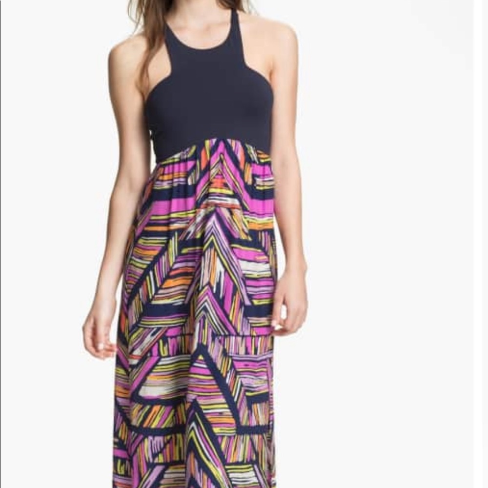Alice And Trixie Nia Print Cutaway Maxi Dress - Picture 3 of 4